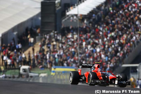 ピック「フロントウイングにダメージを負っていた」