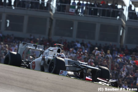 小林可夢偉「グリップがよくなったのは最後の数周」