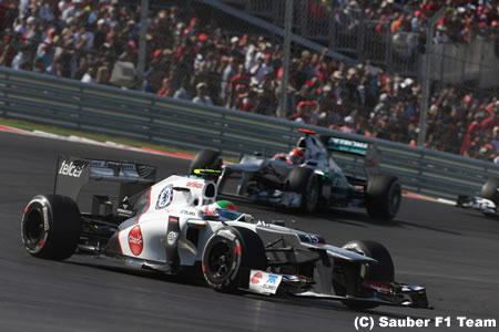 ペレス「ブレーキに問題を抱えていた」