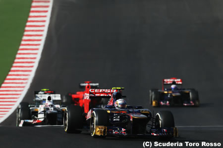 ベルニュ、サスペンションが壊れて無念のリタイア