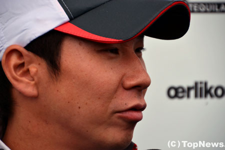 小林可夢偉、早くいいニュースが届けられるよう頑張っています