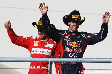 アロンソ、表彰台の数でベッテルを上回る