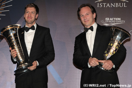 ベッテル、FIA表彰式で「素晴らしい気分」