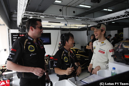 ロータス、「継続性」重視のためグロジャンと契約