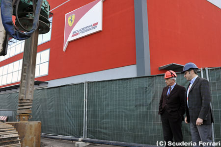 フェラーリが新ファクトリーの建設を開始