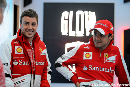 アロンソとマッサの組み合わせは「夢のチーム」ではないとフェラーリ