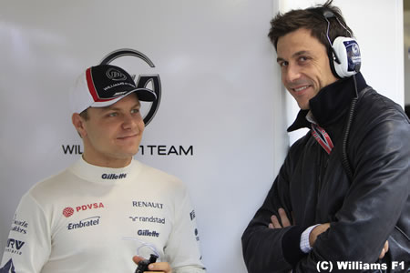 メルセデスAMG新役員ヴォルフ、ボッタスに注目し続ける