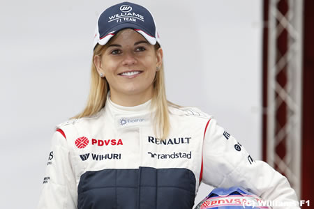 スージー・ヴォルフ「ウィリアムズFW35の初走行は特別な気分だった」
