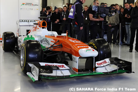 フォース・インディア、2013年F1も激しい戦いを予想