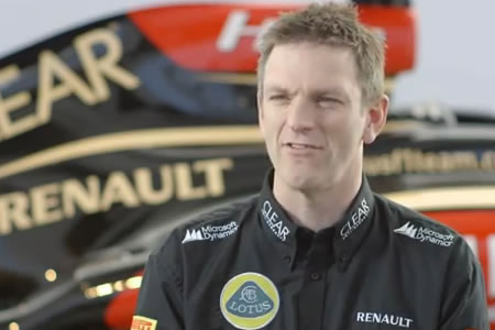 【動画】アリソンのインタビュー（ロータス2013年F1マシンE21発表 ）