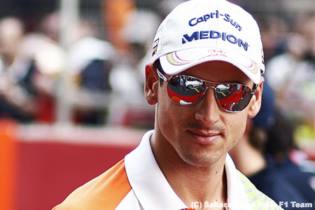 F1のシートをあきらめていないスーティル