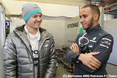 ロズベルグは「過小評価されている」とハミルトン