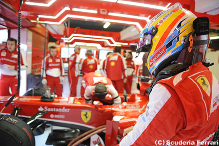 アロンソ、フェラーリのF138は「OK」