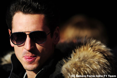 F1テストを前に「緊張はない」とスーティル