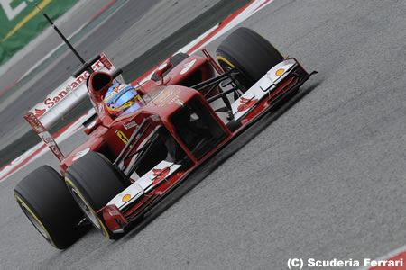 F1バルセロナテスト3日目の結果