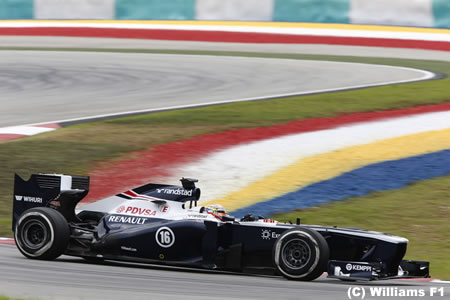 ウィリアムズ、2012年型の排気システムを投入か