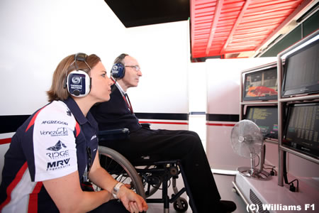 ウィリアムズ、フランク・ウィリアムズの娘クレアが副代表に