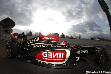 ロータス、タイトルスポンサーなしでF1シーズンを迎える