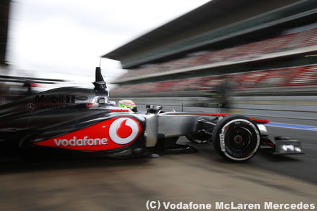 「後れを取っていない」とマクラーレン