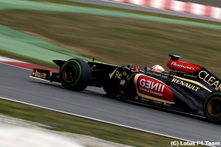 F1バルセロナ最終テスト2日目の結果