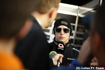 食あたりのライコネン、F1テスト最終日は復帰の見込み