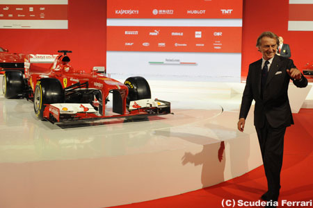 フェラーリ会長、2013年型F1マシンに満足