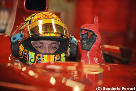 バレンティーノ・ロッシ、F1への転向をあきらめる