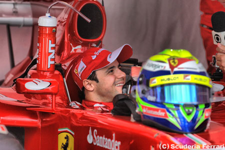 フェラーリでの生き残りを目指すマッサ