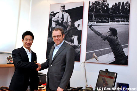 小林可夢偉、「フェラーリ・レーシング・デイズ2013 in 鈴鹿」に登場決定