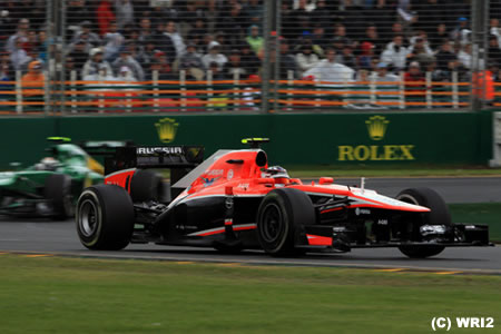 チルトン「ヴァン・デル・ガルデと接触してフロントウイングを傷めた」