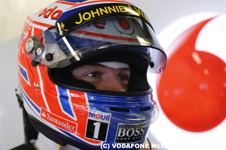 バトン「前をいくクルマのペースと比べるとまだまだだ」