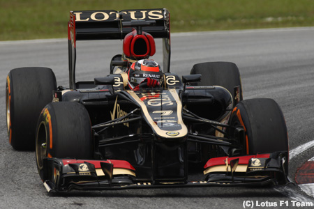 ロータス、自動的に作動するダブルDRS