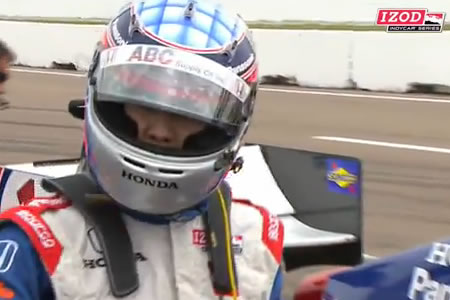 【動画】インディ開幕戦、佐藤琢磨が予選2番手