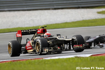 グロジャン「長い間マッサの後ろで詰まってしまった」