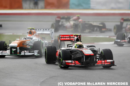 ペレス「終盤タイヤの性能劣化がひどくなりすぎた」