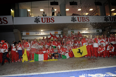 フェラーリがタイトルを取るとF1ボス