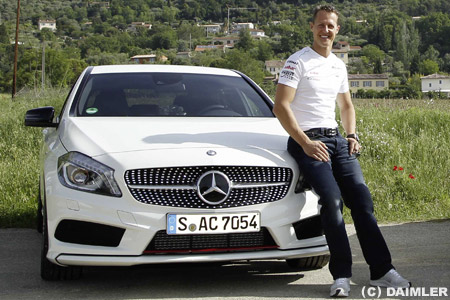 シューマッハ、メルセデスと長期契約を締結