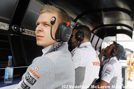 マクラーレンのリザーブドライバーにケビン・マグヌッセン