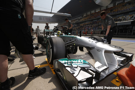 タイトル獲得をせまられるメルセデスAMG