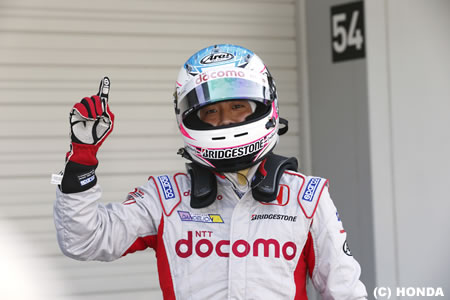 スーパーフォーミュラ初のポールは伊沢、琢磨は0.364差で6番手