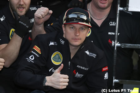 ロータス、ライコネン残留に自信