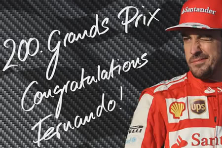 【動画】アロンソ、F1参戦200戦の軌跡