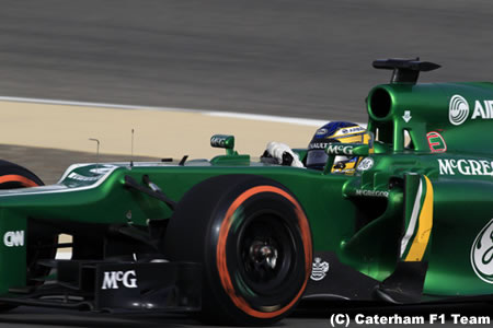 ケーターハム、新パーツに好感触／F1バーレーンGP日曜まとめ