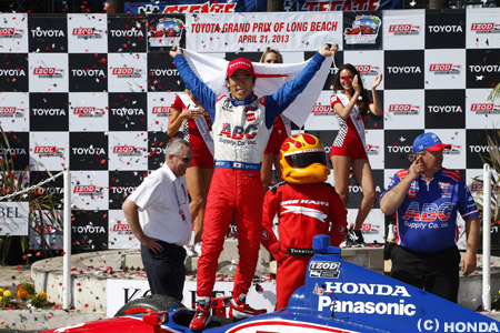 佐藤琢磨「レース人生の中で最高に素晴らしい1日」／AJフォイトリリース