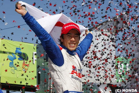 インディ初優勝の琢磨、凱旋トークショーが決定