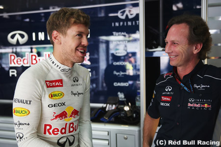 ベッテルと長期契約を望むレッドブル