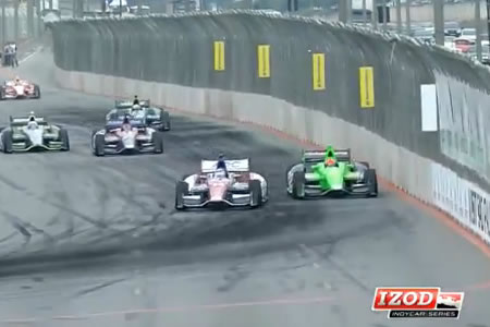 【動画】インディ第4戦サンパウロ、琢磨が日本人初のポイントリーダーに