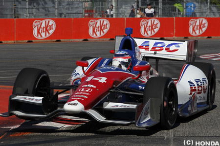 2位の佐藤琢磨「こんなもん??（笑）」