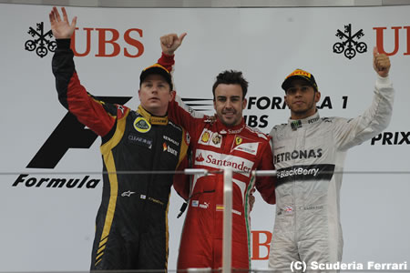 2013年F1長者番付。年俸最高額は？