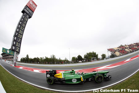 ケーターハム「新パーツの感触に満足」／F1スペインGP金曜まとめ